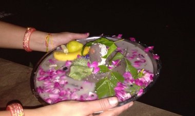 शाजापुर: चीलर नदी के नए घाट पर पहली बार आस्था का समागम