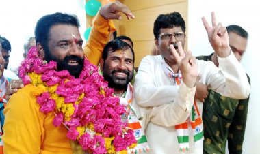 कड़ाबीन के धमाकों के साथ उपाध्यक्ष जोशी का ‘नगर पालिका प्रवेश’