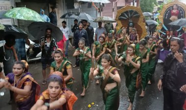 शाही सवारी: झमाझम के बीच आस्था का उफान, नीलकंठेश्वर के जयकारों से गूंजा नया शाजापुर 