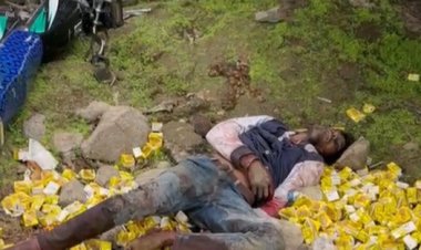 पुलिया के नीचे मिला युवक का शव साइट में पड़ी बाइक