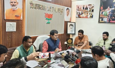 प्रेसवार्ता में विधायक ने बताया विकास का बजट, शाजापुर के लिए भी खोला खजाना